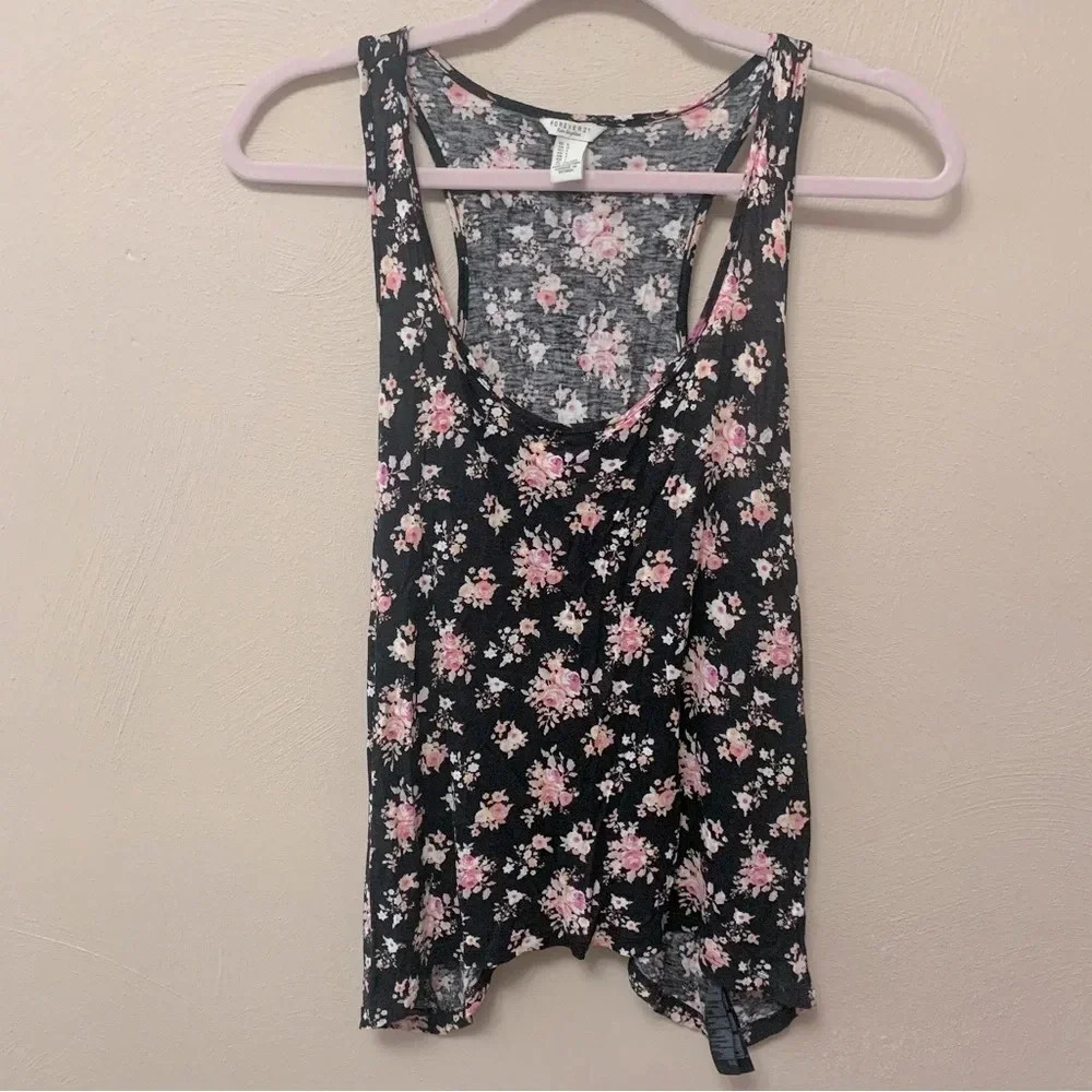Forever 21 Floral Tank Top